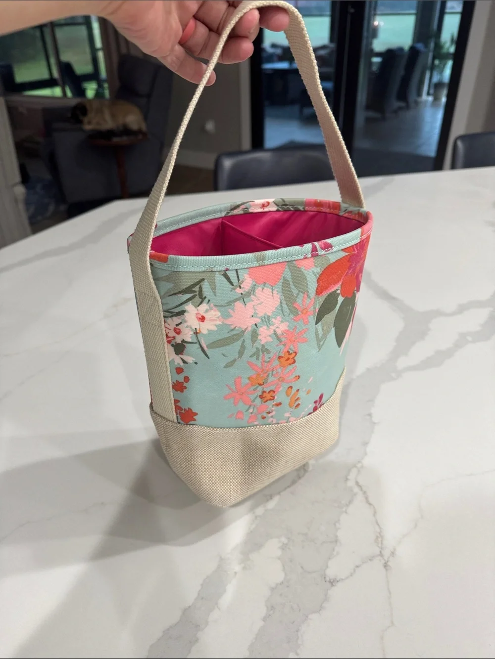Spartina Canvas double wine caddy